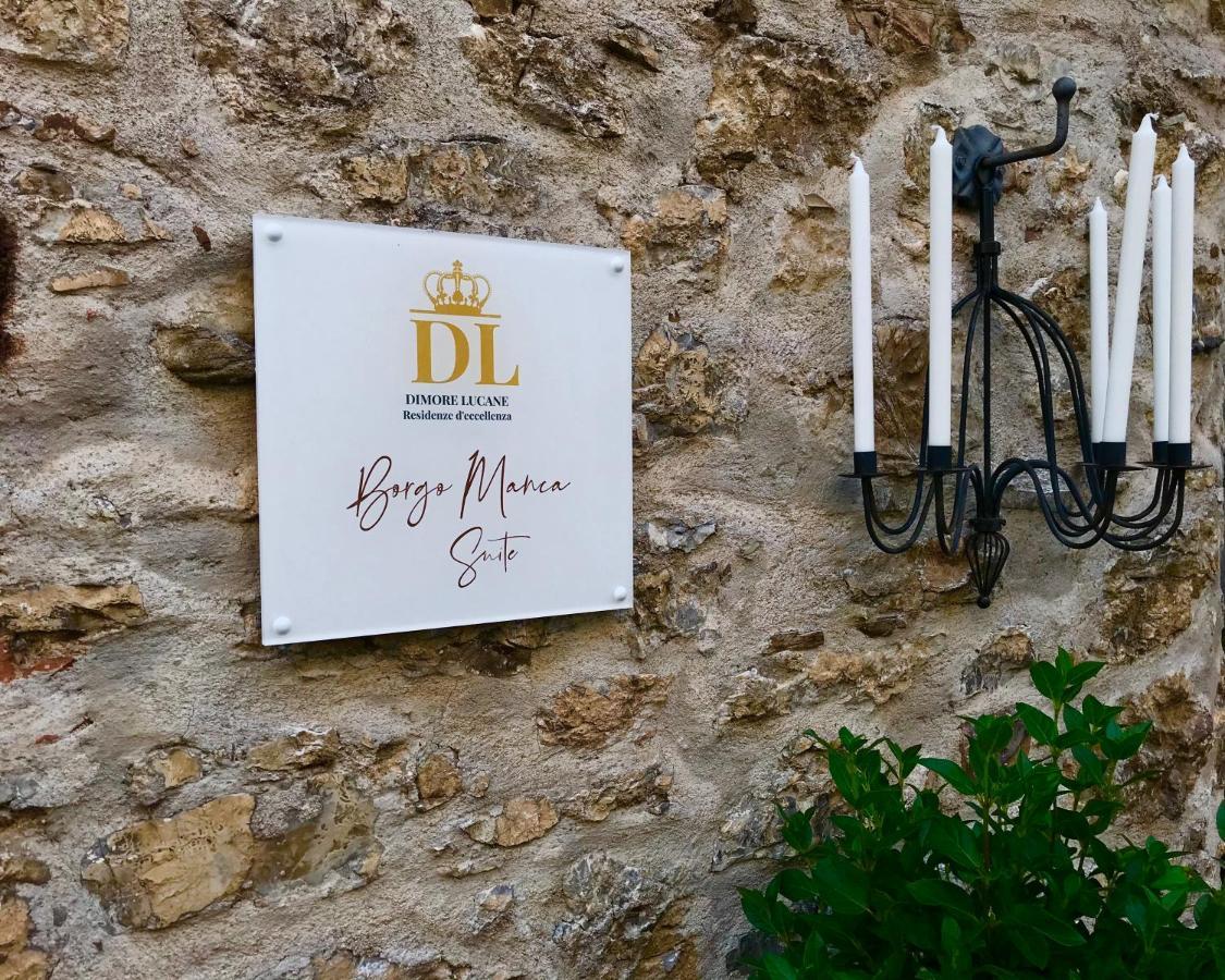Borgo Manca Suite Sasso di Castalda Exterior photo